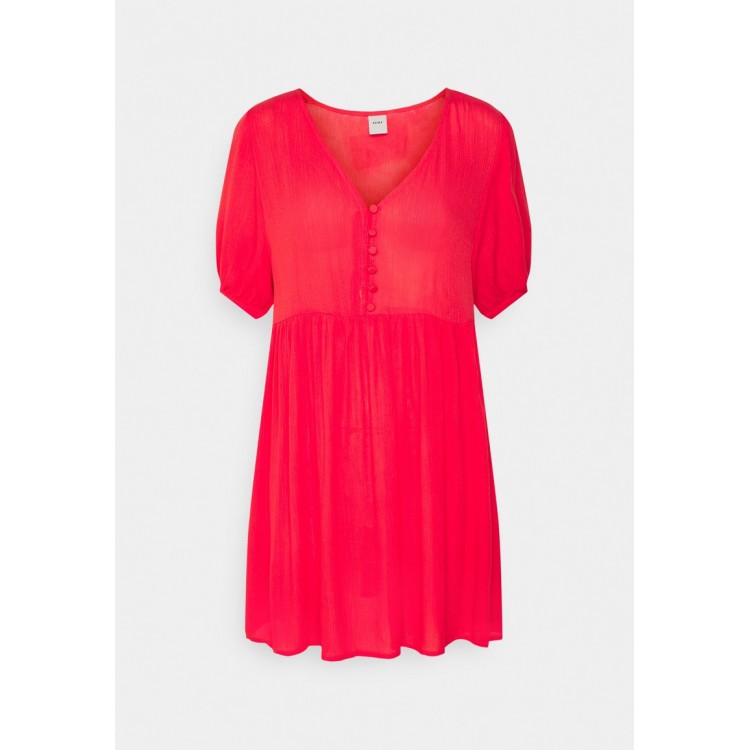 Kobiety DRESS | ICHI PETITE IHMARRAKECH - Sukienka letnia - bittersweet/czerwony - ZE22317