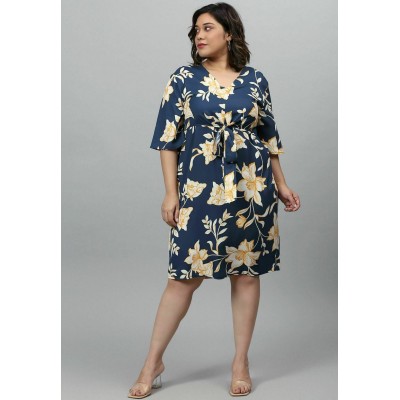 Kobiety DRESS | Instafab Plus INSTAFAB PLUS CASUAL DRESSES AIR CONDITIONER - Sukienka letnia - navy blue/niebieski - BD22407