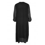 Kobiety DRESS | Kaffe CHIFFON DRESS - Sukienka letnia - black deep/czarny melanż - HD40608