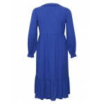 Kobiety DRESS | Kaffe Curve KCMOLLY - Sukienka letnia - surf the web/niebieski - LV83515