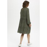 Kobiety DRESS | Kaffe KABILLIE AMBER DRESS - Sukienka letnia - grape leaf/ chalk dot/zielony - PX80410