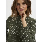 Kobiety DRESS | Kaffe KABILLIE AMBER DRESS - Sukienka letnia - grape leaf/ chalk dot/zielony - PX80410