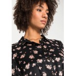 Kobiety DRESS | Kaffe KATESSA DRESS - Sukienka letnia - black/rosa color flower/czarny - YU61902