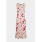 Kobiety DRESS | Lauren Ralph Lauren FLORAL CRINKLED GEORGETTE DRESS - Sukienka letnia - pink/sage/multi/różowy - JR31287