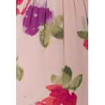Kobiety DRESS | Lauren Ralph Lauren FLORAL CRINKLED GEORGETTE DRESS - Sukienka letnia - pink/sage/multi/różowy - JR31287