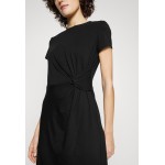 Kobiety DRESS | Lauren Ralph Lauren JERSEY TEE DRESS - Sukienka letnia - black/czarny - ZG67862