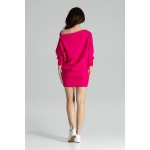 Kobiety DRESS | Lenitif SEXY MINI - Sukienka letnia - fuchsia/różowy neon - ZE93314