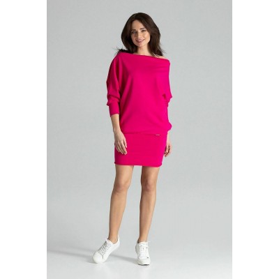 Kobiety DRESS | Lenitif SEXY MINI - Sukienka letnia - fuchsia/różowy neon - ZE93314