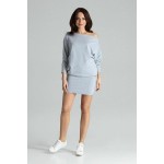 Kobiety DRESS | Lenitif SEXY MINI - Sukienka letnia - grey/szary - EB55942