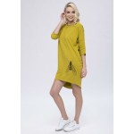 Kobiety DRESS | LOOK made with Love Sukienka letnia - mustard yellow/musztardowy - RV54033
