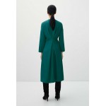 Kobiety DRESS | Massimo Dutti MIT GERAFFTER TAILLE - Sukienka letnia - dark green/ciemnozielony - NZ73054