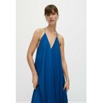 Kobiety DRESS | Massimo Dutti Sukienka letnia - metallic blue/metaliczny niebieski - FE75522