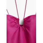 Kobiety DRESS | Massimo Dutti Sukienka letnia - neon pink/różowy neon - SU47904