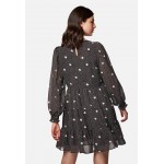Kobiety DRESS | Mavi LONG SLEEVE DRESS - Sukienka letnia - black spread flower print/czarny - CY04905