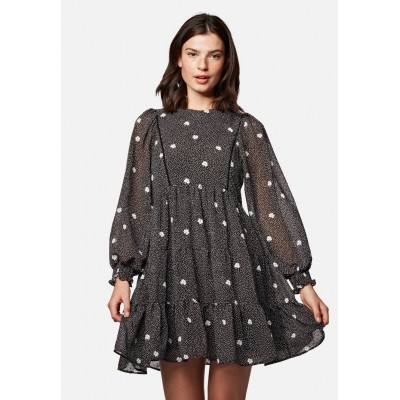 Kobiety DRESS | Mavi LONG SLEEVE DRESS - Sukienka letnia - black spread flower print/czarny - CY04905