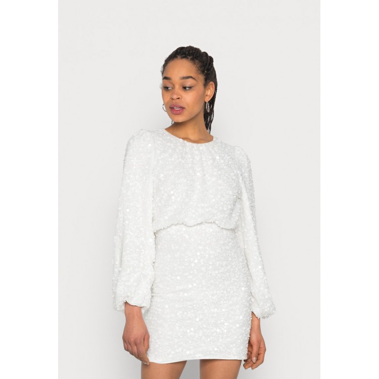 Kobiety DRESS | Miss Sixty Sukienka letnia - white/biały - MX76570