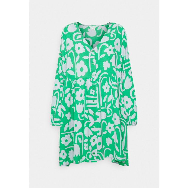 Kobiety DRESS | Monki Sukienka letnia - florist/zielony - ZE63782