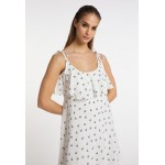 Kobiety DRESS | myMo ROCKS Sukienka letnia - wollweiss/biały - PK72539