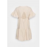 Kobiety DRESS | NAF NAF KMIRANDA - Sukienka letnia - beige safari/beżowy - AC41882