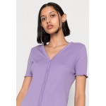 Kobiety DRESS | Noisy May NMDRAKEY SHORT DRESS - Sukienka letnia - chalk violet/liliowy - HR97317