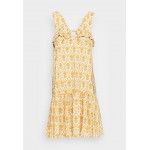 Kobiety DRESS | Notes du Nord CAIA SHORT DRESS - Sukienka letnia - yellow/żółty - TY21686