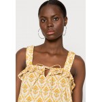 Kobiety DRESS | Notes du Nord CAIA SHORT DRESS - Sukienka letnia - yellow/żółty - TY21686