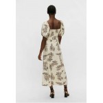 Kobiety DRESS | Object PRINT - Sukienka etui - sandshell/mleczny - FT35259