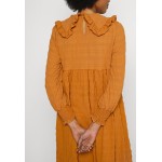 Kobiety DRESS | ONLY MATERNITY OLMPOWER COLLAR DRESS - Sukienka letnia - lion/brązowy - VW63705