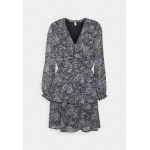 Kobiety DRESS | ONLY ONLELLIE PHILIPPA SHORT DRESS - Sukienka letnia - moonlight blue/niebieski - AW83111