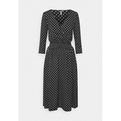 Kobiety DRESS | ONLY Petite ONLPELLA DRESS - Sukienka letnia - black/czarny - DL22691