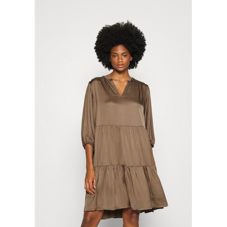 Kobiety DRESS | Part Two HAWRAS - Sukienka letnia - walnut/jasnobrązowy - KL88998
