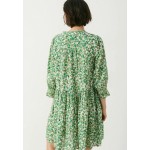 Kobiety DRESS | Part Two NADINEPW DR - Sukienka letnia - green mini flower print/zielony - CD83787