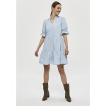 Kobiety DRESS | PEPPERCORN BENIA DRESS - Sukienka letnia - cashmere blue/niebieski - YJ23062