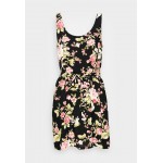 Kobiety DRESS | Pieces PCNIRIKA DRESS - Sukienka letnia - black/różowy - WT87733