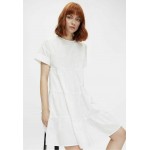 Kobiety DRESS | Pieces Sukienka letnia - bright white/biały - DY46657
