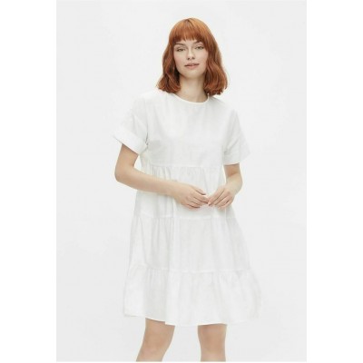 Kobiety DRESS | Pieces Sukienka letnia - bright white/biały - DY46657