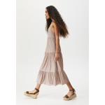 Kobiety DRESS | PULL&BEAR Sukienka letnia - light brown/jasnobrązowy - YG77080