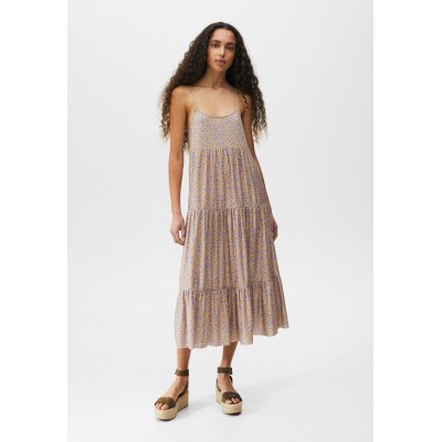 Kobiety DRESS | PULL&BEAR Sukienka letnia - light brown/jasnobrązowy - YG77080