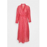 Kobiety DRESS | sandro ROBE RECOUPE - Sukienka letnia - blanc/rouge/czerwony melanż - JI80857