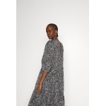 Kobiety DRESS | Selected Femme SLFVIOLE MIDI DRESS - Sukienka letnia - black/czarny - AE90011