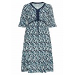 Kobiety DRESS | Sheego Sukienka letnia - offwhite bedruckt/mleczny - JF41103