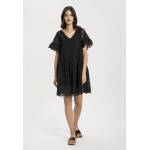 Kobiety DRESS | Solar Sukienka letnia - czarny - RK87389