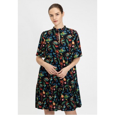 Kobiety DRESS | Solar Sukienka letnia - czarny - YM56195