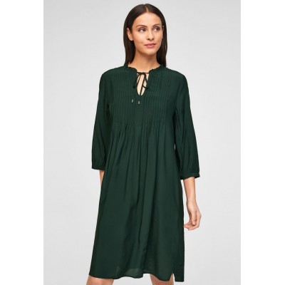 Kobiety DRESS | s.Oliver BLACK LABEL Sukienka letnia - leaf green/ciemnozielony - MF04443