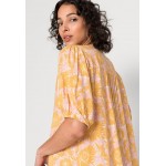 Kobiety DRESS | Soyaconcept SC-DARA 3 - Sukienka letnia - sahara sun combi/pomarańczowy - RE10485