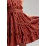 Kobiety DRESS | Superdry ALANA - Sukienka letnia - canyon rust/pomarańczowy - PJ98536