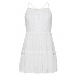 Kobiety DRESS | Superdry VINTAGE BRODERIE CAMI - Sukienka letnia - optic/biały denim - KY97199