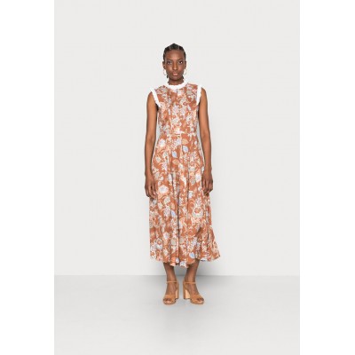 Kobiety DRESS | Thought ARAGON DRESS - Sukienka letnia - plaster orange/pomarańczowy - UH96747