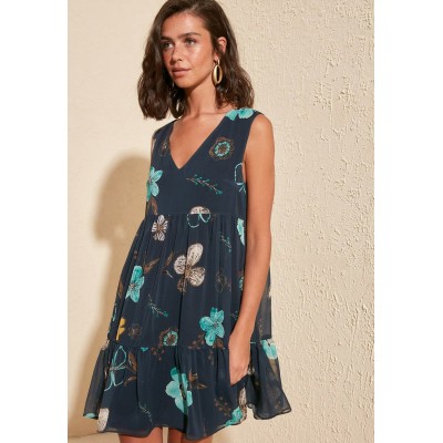 Kobiety DRESS | Trendyol LACIVERT - Sukienka letnia - navy blue/granatowy - KI14911