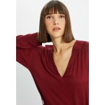 Kobiety DRESS | Trendyol PARENT - Sukienka letnia - burgundy/bordowy - EK84273